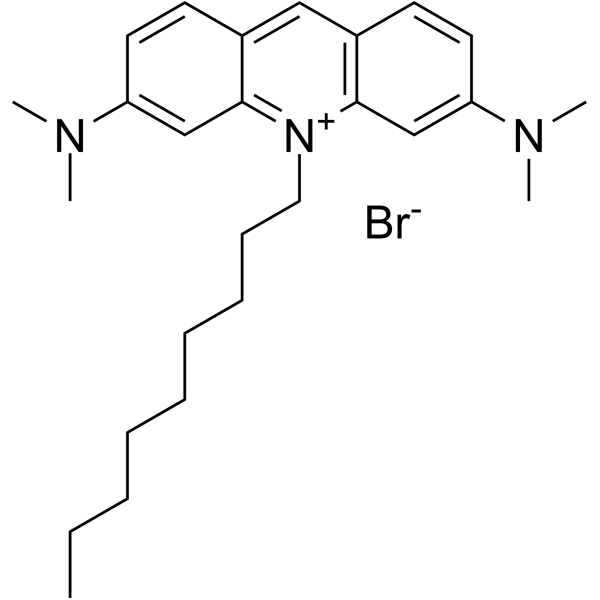 Acridine Orange 10-Nonyl Bromide Structure